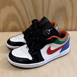 Size 7 - Air Jordan 1 Low Multi-Color Women’s